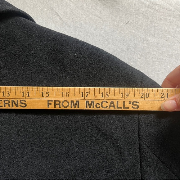 Hugo Boss Morgan Wool Cashmere Trench Coat Sz 52 - Picture 12 of 13